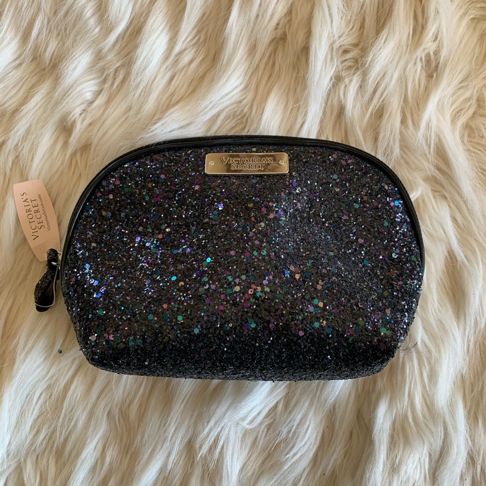 Victoria’s Secret glitter makeup bag